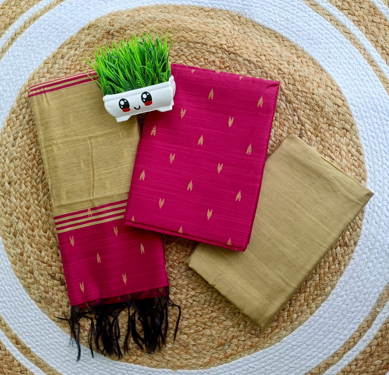 SALWAR SET(Raw silk)029