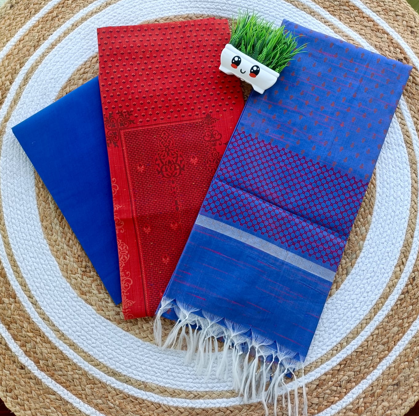 SALWAR SET(Print slik cotton)019